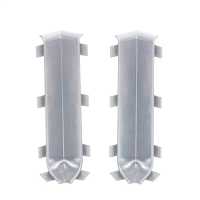 Угол внутренний алюминий для ал. плинтуса 80мм 