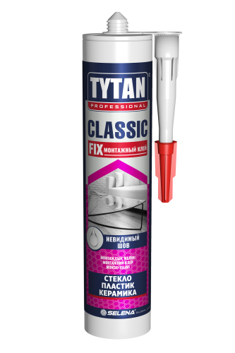 TYTAN Professional Монтажный клей Classic Fix 310 мл прозрачный